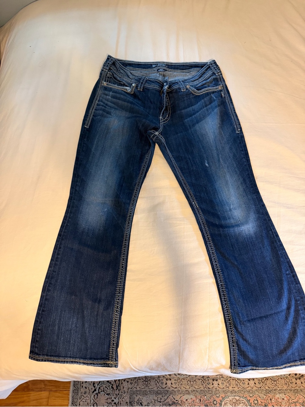 Silver Jeans Dark Blue Flare Jeans